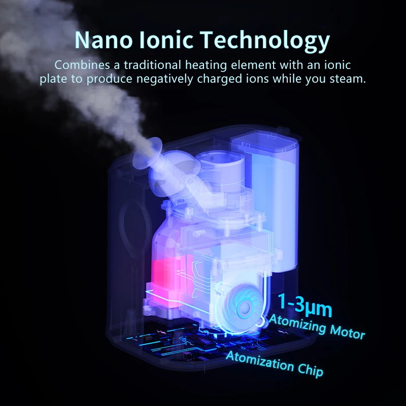 vapeur facial nano-ion, pulvérisateur chaud/froid