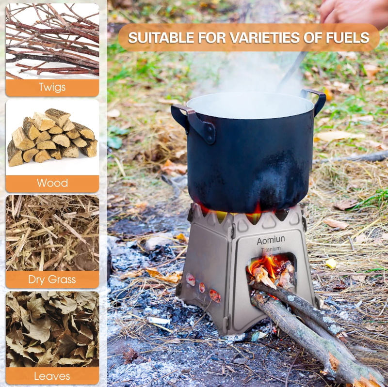 Compact Folding Wood Stove