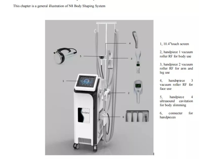 machine de perte de poids et de forme du corps