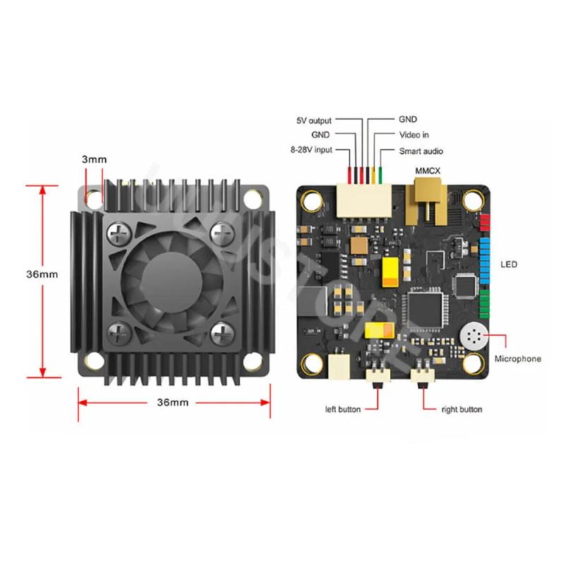 mit lüfter mic smart audio