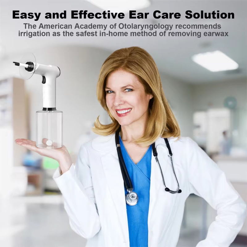 Electric earwax removal set