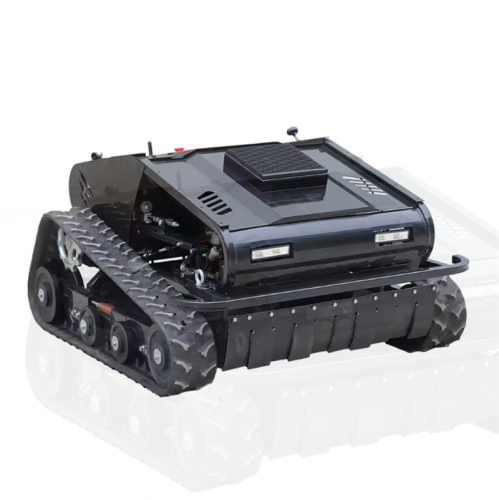 Crawler type remote control mower petrol lawn mower machine The automatic hydraulic mower for any terrain