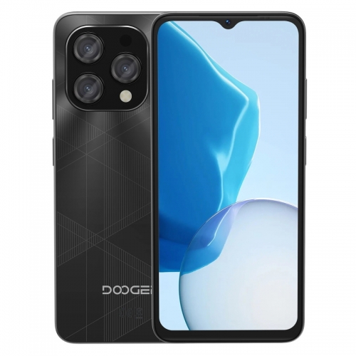 Doogee N55 PLUS Smartphone 6.56 "90Hz écran goutte d'eau 8GB 128GB 5150mAh batterie 13mp Octa Core visage déverrouillage Android 14