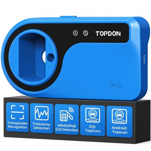 TOPDON T-Darts Testeur de transpondeur Testeur de fréquence de clé à distance