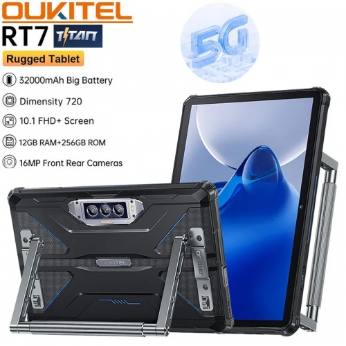 Oukitel RT7 TITAN 5G Rugged Tablet Mobile Android Smartphone Waterproof Unlocked