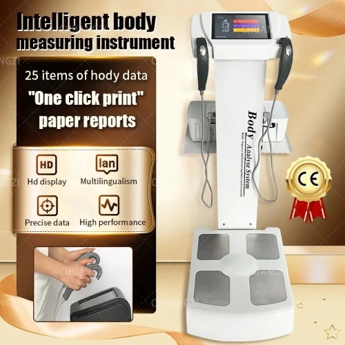 2024 Intelligent human body fat scale Element Health analyzer Machine Printer Body composition with result sheet