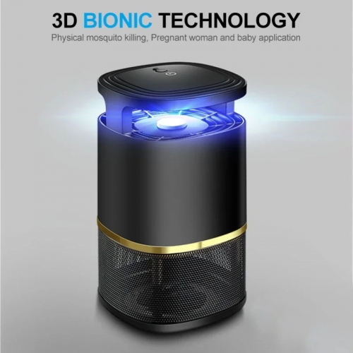 3D Bionic Mosquito Killer Lampe, Inhalative LED, Mücken schutz, Insekten falle, Stumm, Automatik, Pest Control