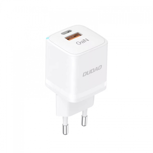 DUDAO Chargeur Mural GaN 33W PPS USB-C/USB-A