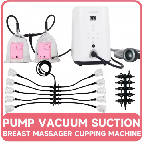 Vacuum Cupping Scraping Breast enlargement machine Pumping Heats therapy Massage device Butt Enhancer Buttocks lifting breast enlargement