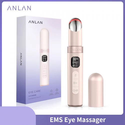 Anlan Eye beauty device electric eye massage device ems eye care remove dark circles eye bags vibration hot massage