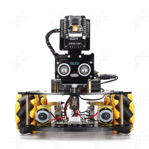 Kit de démarrage robot pour programmation Arduino avec caméra et codes esp32, kit complet d'automatisation intelligente