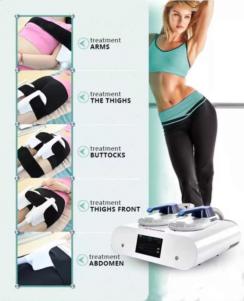 Portable electro magnetic body slimming