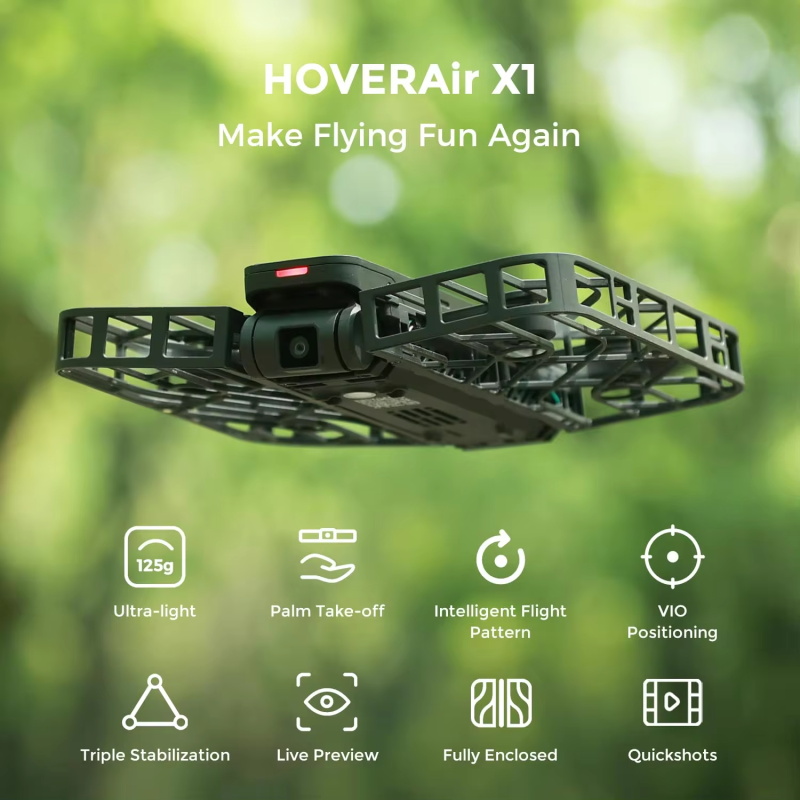 flying drone camera