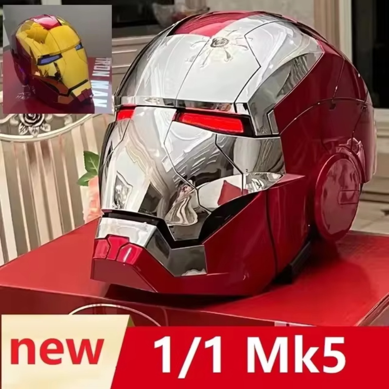 Iron Man automatic helmet mask