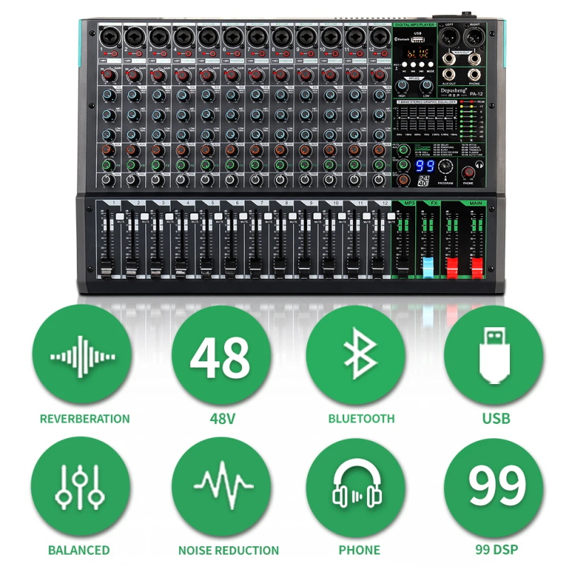 12 channel audio Depsen Pa12