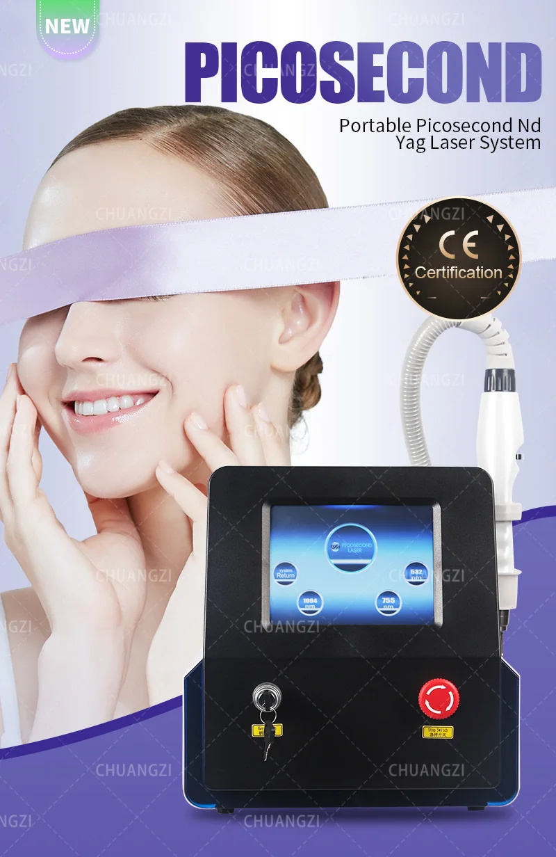 Nd YAG Laser Tattoo Removal Machine