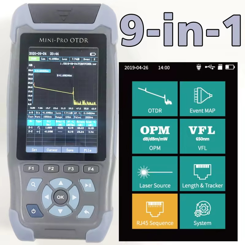 Fiber cable Ethernet Tester