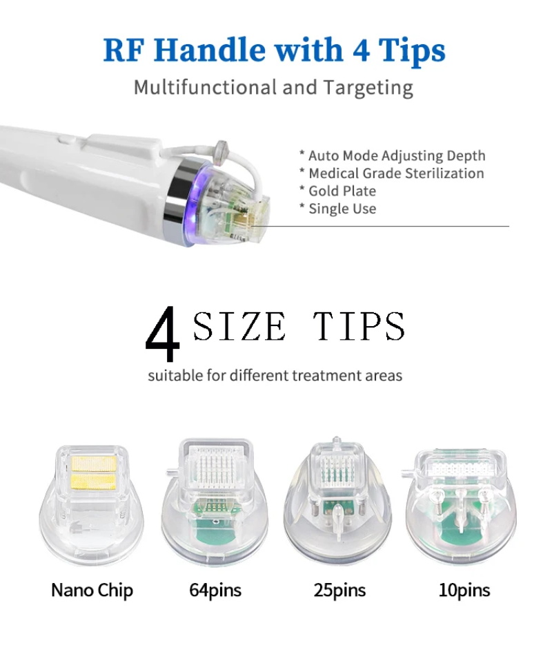 RF fractional microneedle machine