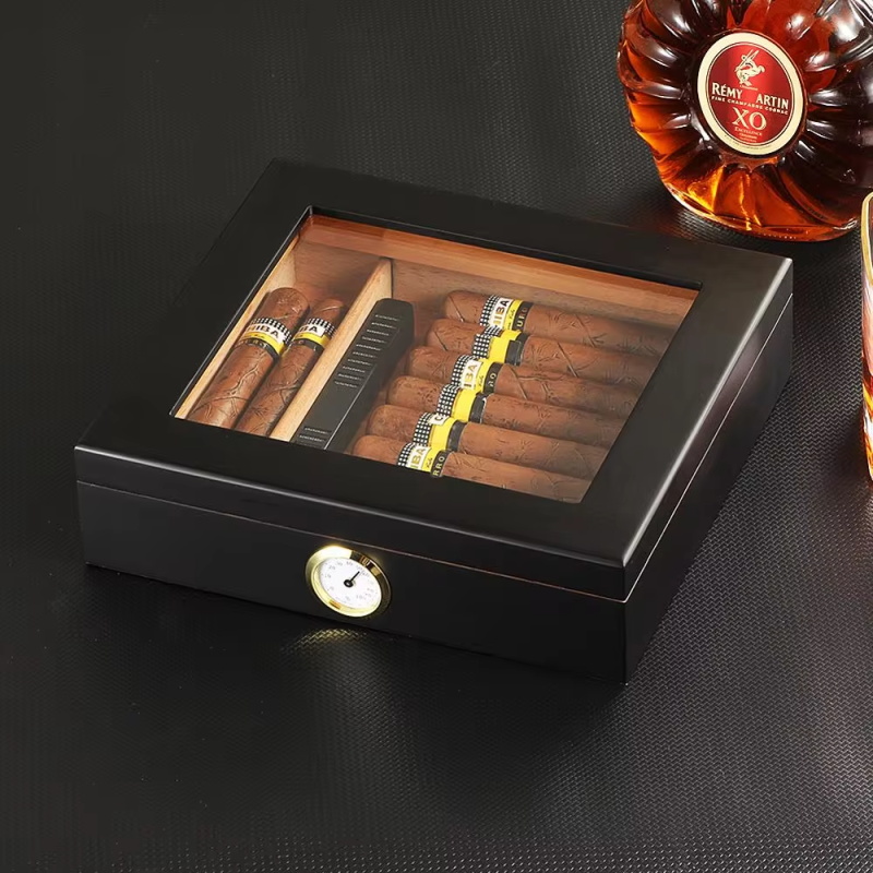 Cedar Wood Cigar Humidor Box