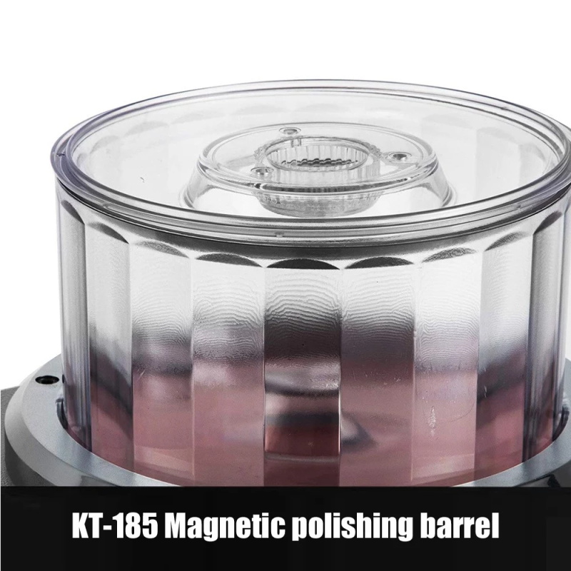 Magnetic polishing grinder