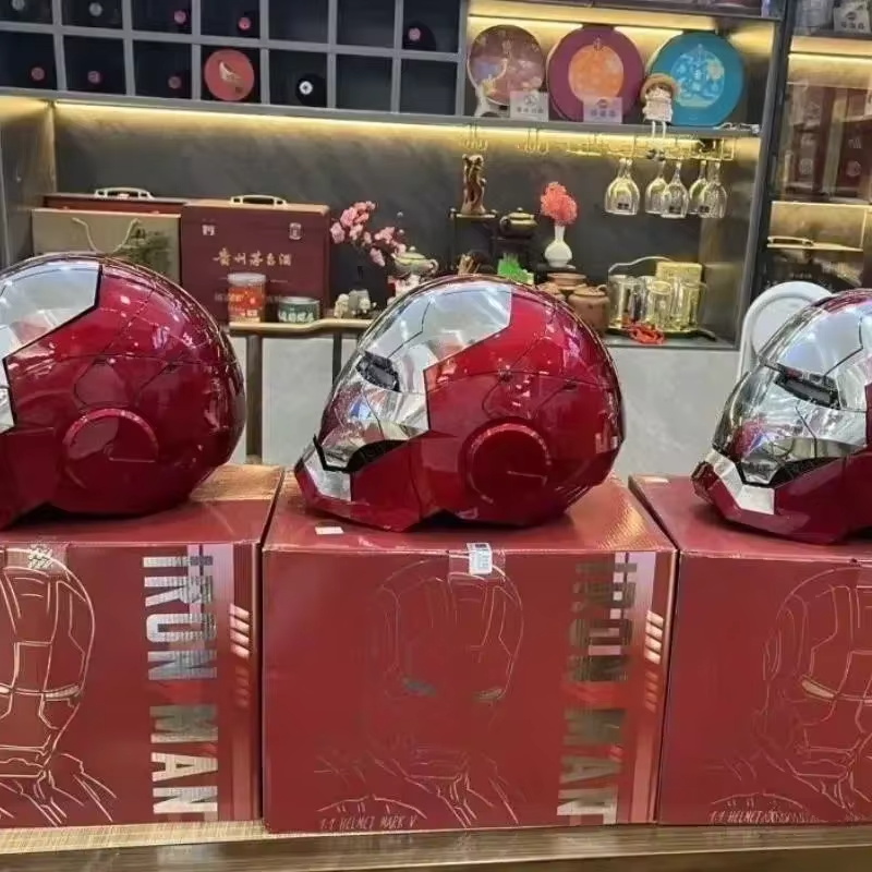 Iron Man automatic helmet mask