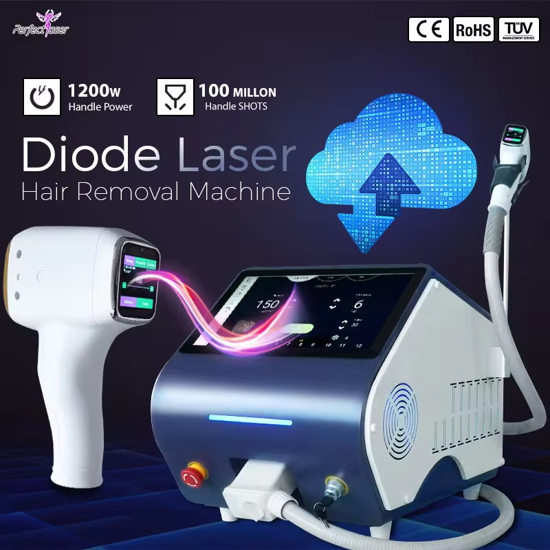 ice platinum diode laser hair removal machine