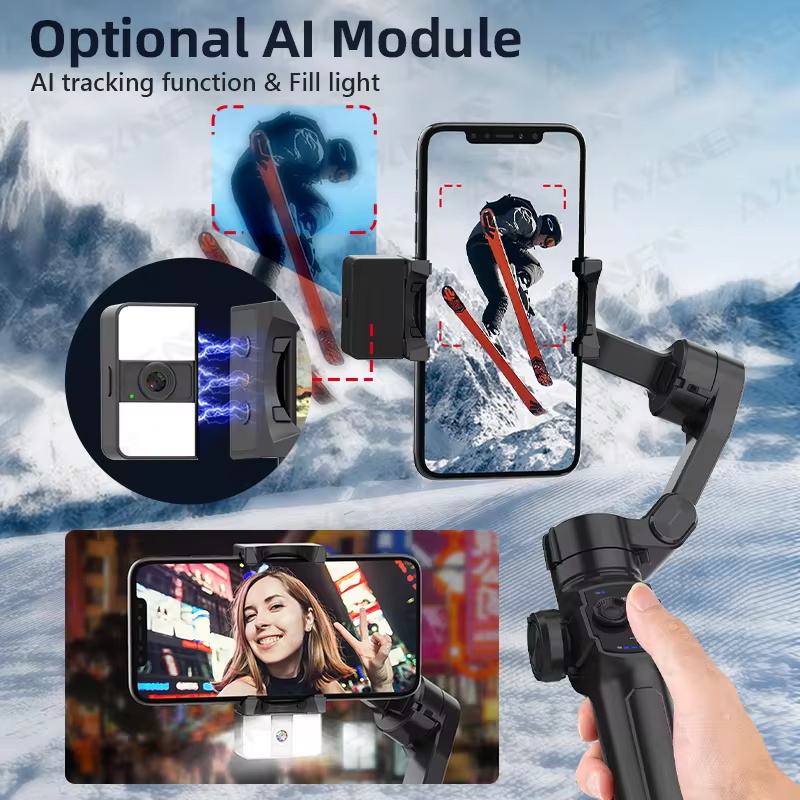 axnen hq4 3-axis handheld gimbal