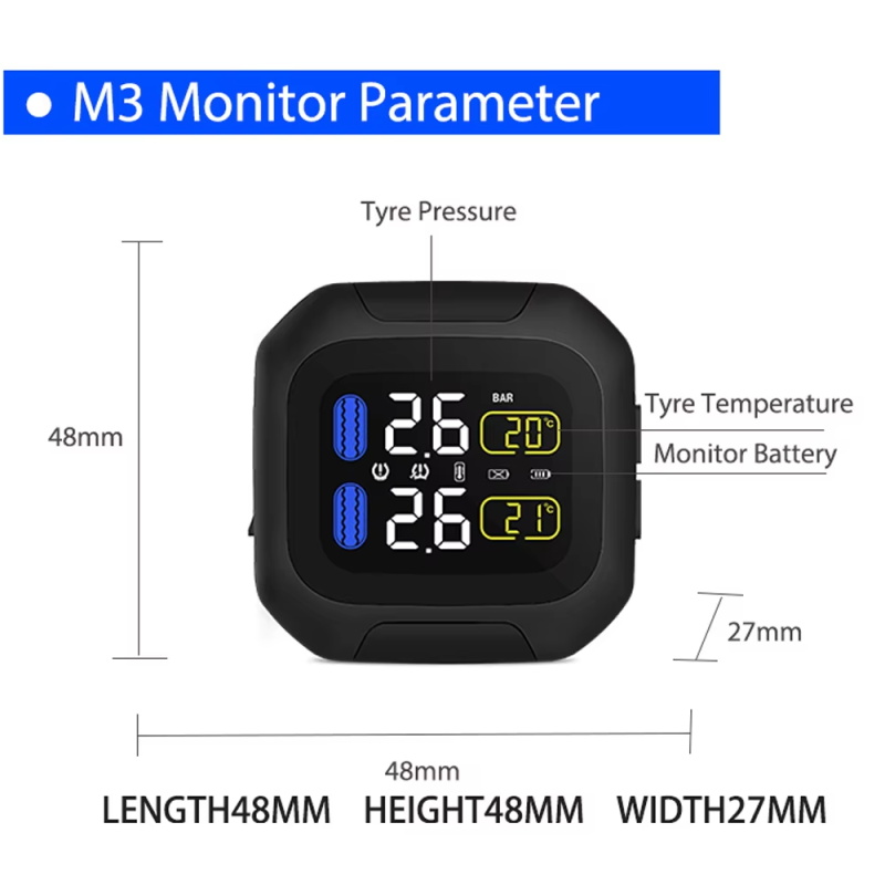 Echtzeit Tire Pressure Monitoring System