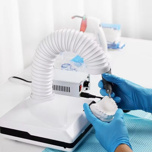 Aspirateur dentaire LED 60w, collecteur de poussière, extracteur de poussière de laboratoire dentaire, machine pour le polissage des dents