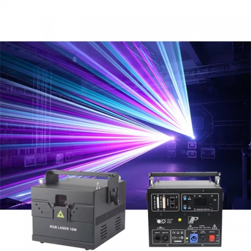 RGB Disco Dance Laser Projector with Scanner Protection System DJ Party Stage Lights