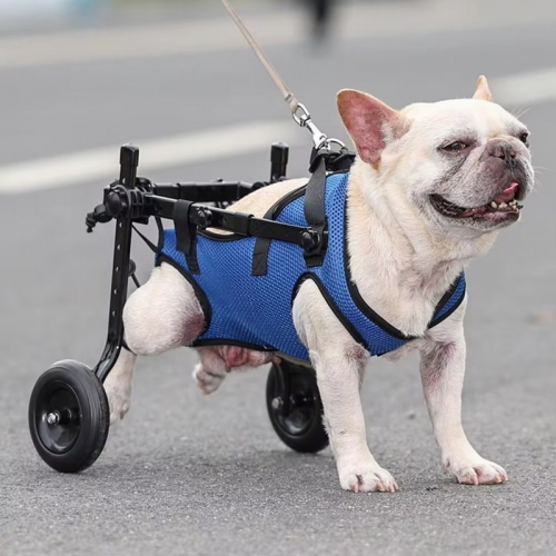 Pet Walk Booster Disability Adjustable Dog Hind Legs Bracket Cat Dog Injured and Weak Rehabilitation Aid Car