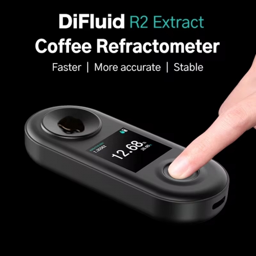 Réfractomètre à extrait R2, connexion avec application TDS mesure des accessoires à café pour mesurer la concentration du café