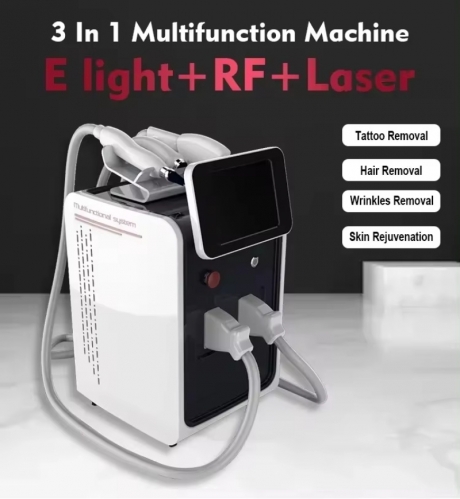 2600W 3 en 1 diode laser opt ipl machine d'épilation portable laser enlever tatouage professionnel beauté dispositif laser épilation