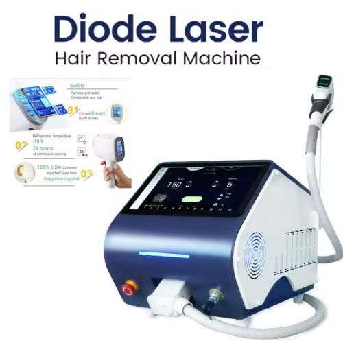 2024 plus récent 808nm Diode Laser glace platine Diode Laser Machine d'épilation 1064nm épilation