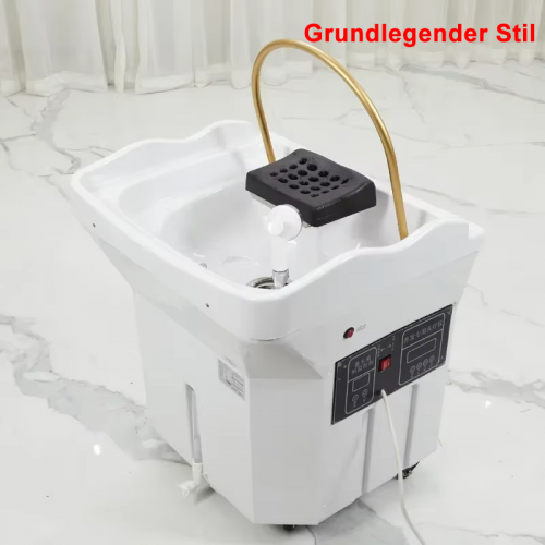 Circulation d'eau shampooing chaise évier Portable styliste tête Spa cheveux lavabo chaise mobile Shamp Ouine utilisation Salon meubles réservoir