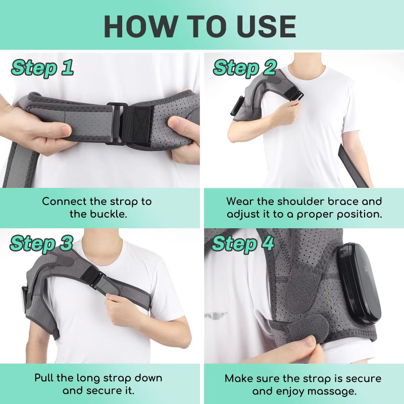 Shoulder massage pillow