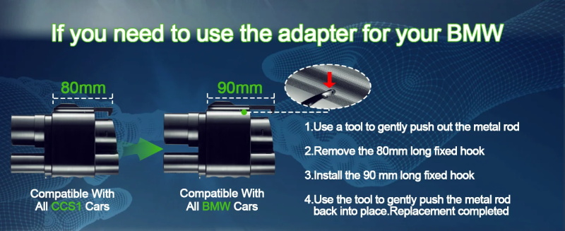 CCS2 to CCS1 adapter