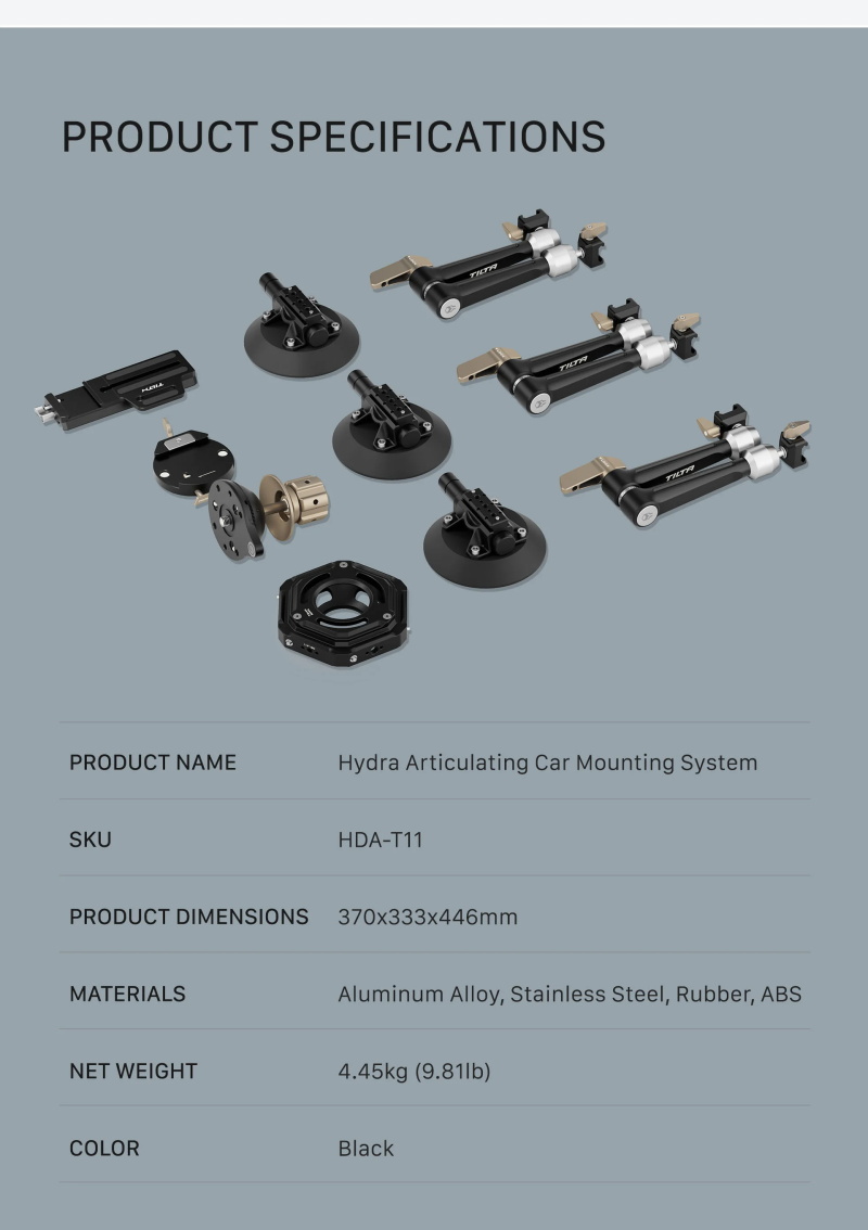 Tilta HDA-T11 Hydra Articulating Auto-Montagesystem