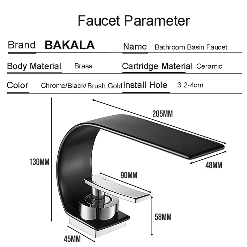 Hot and cold faucet