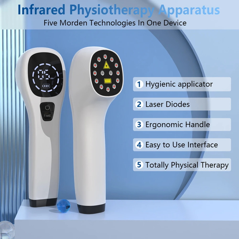 Body pain laser therapy device