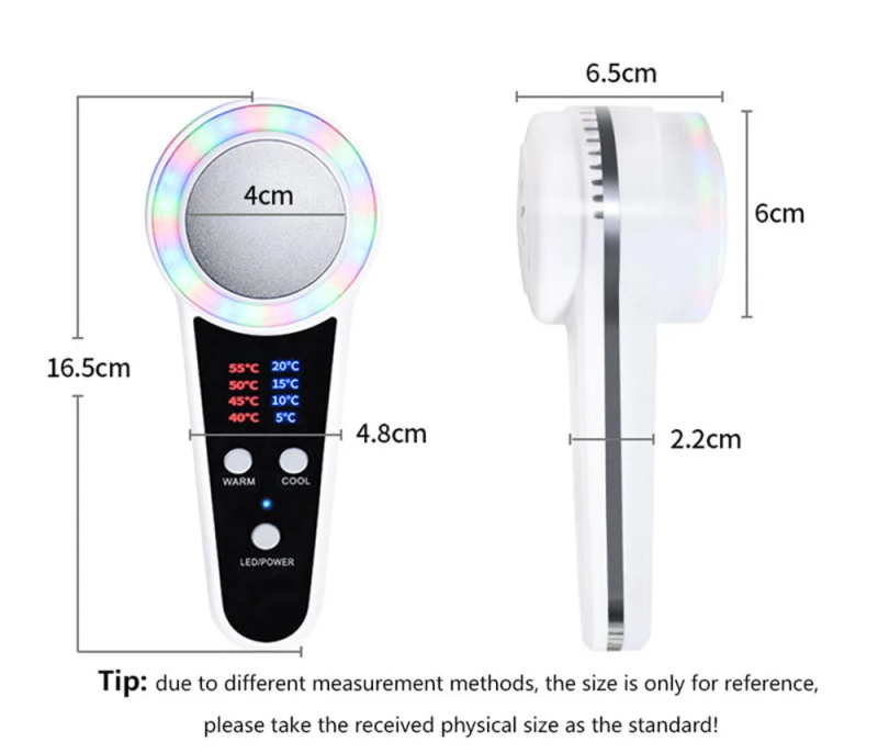 Cryotherapy facial care device