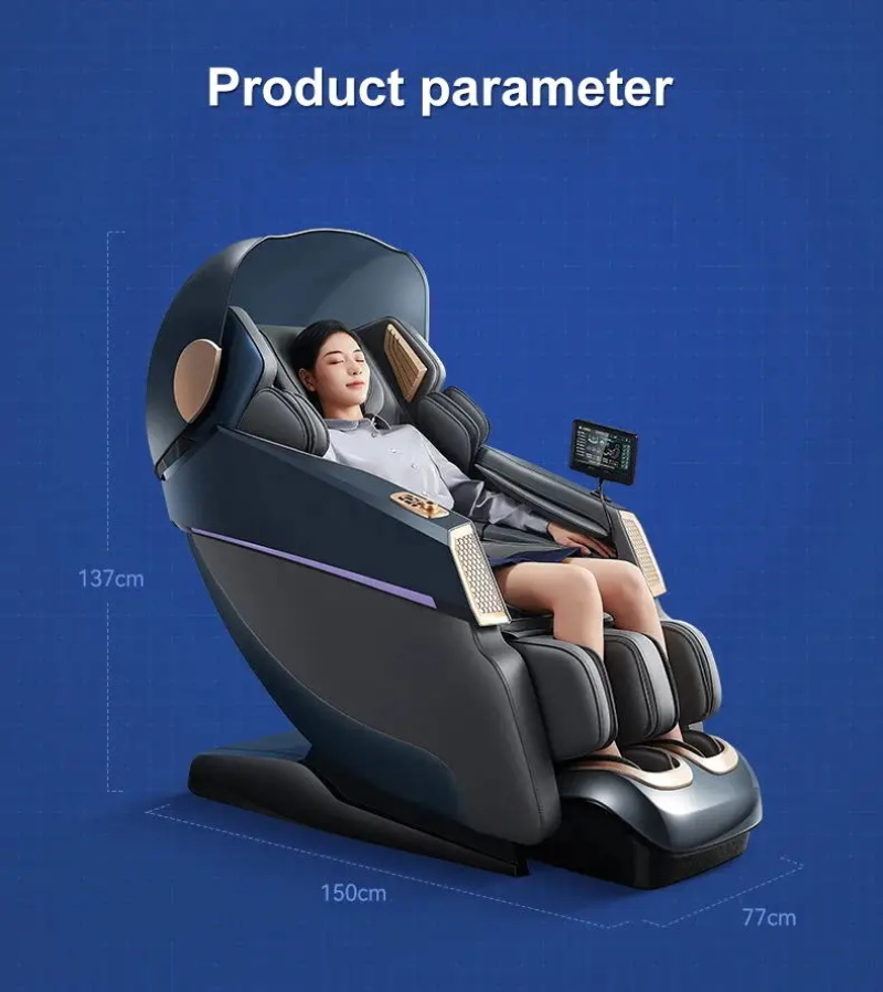 Fauteuil de massage chauffant à airbag