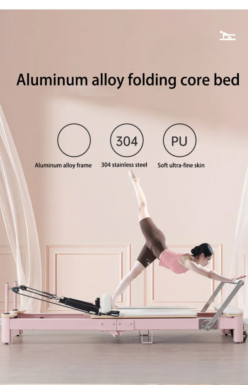 Pilates folding core bed