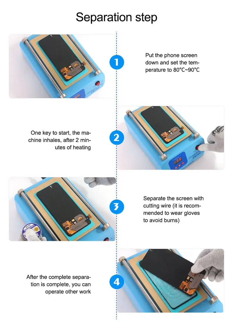 Séparateur d'écran LCD