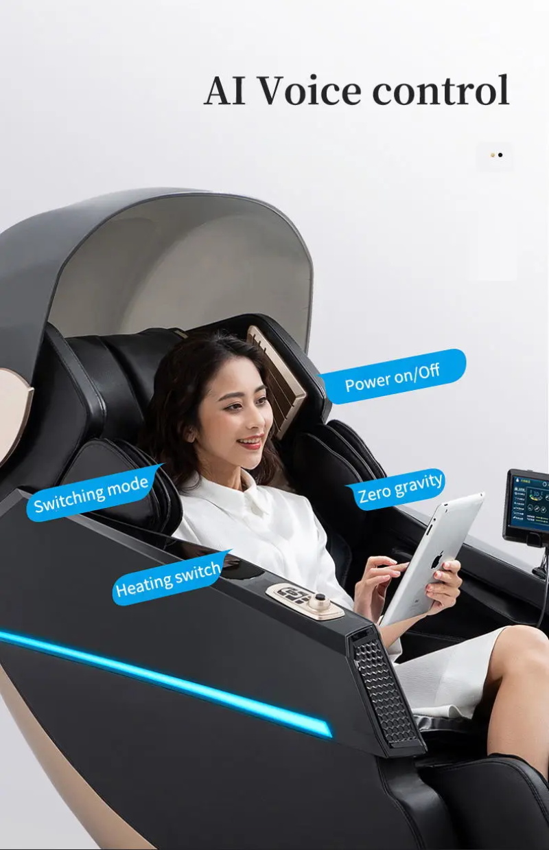 Airbag heated massage chair