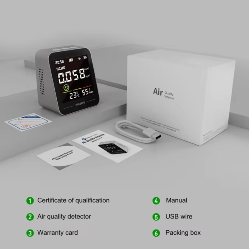 moniteur de qualité de l'air