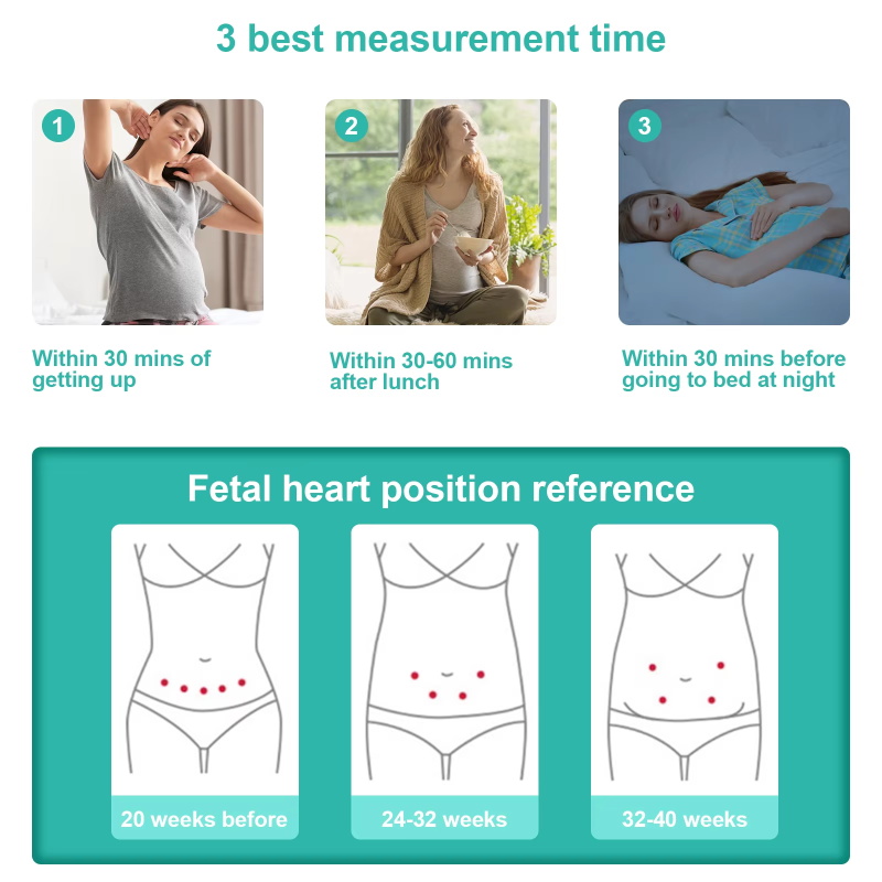 Doppler fetal heartbeat detector