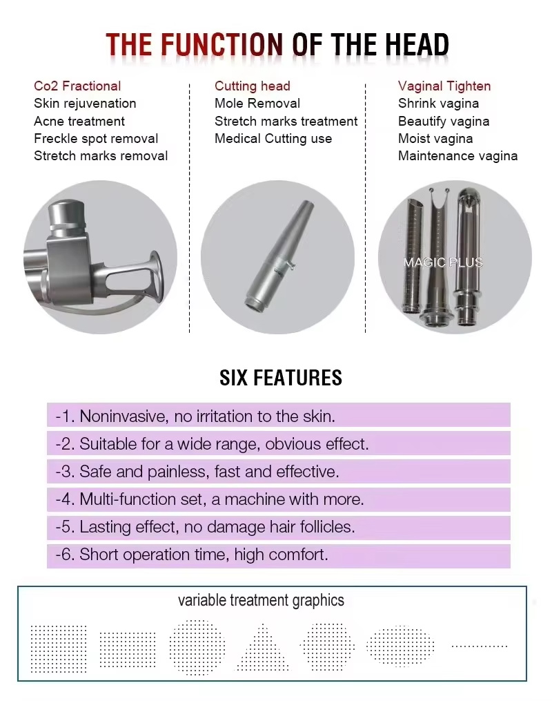 CO2 fractional laser machine