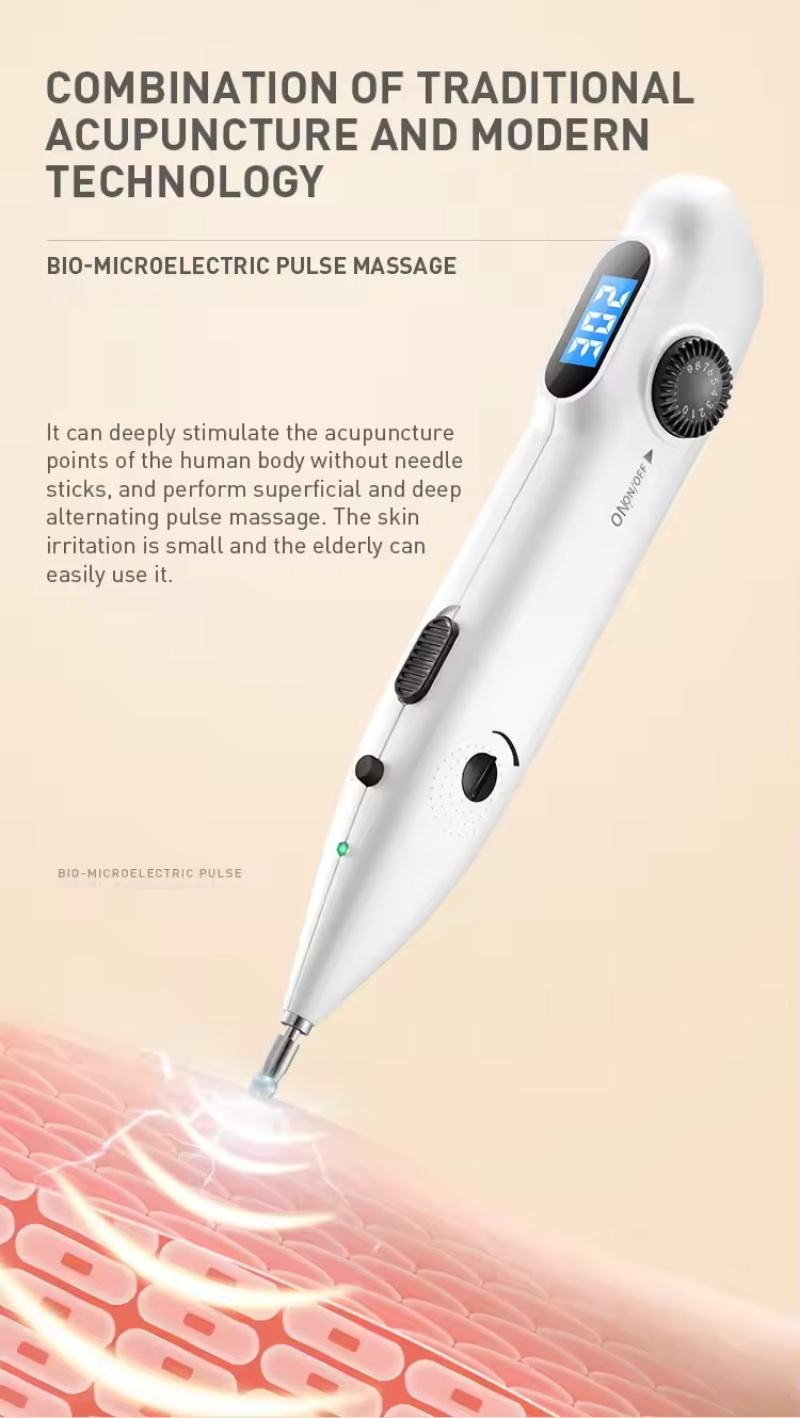 Electronic acupuncture pen