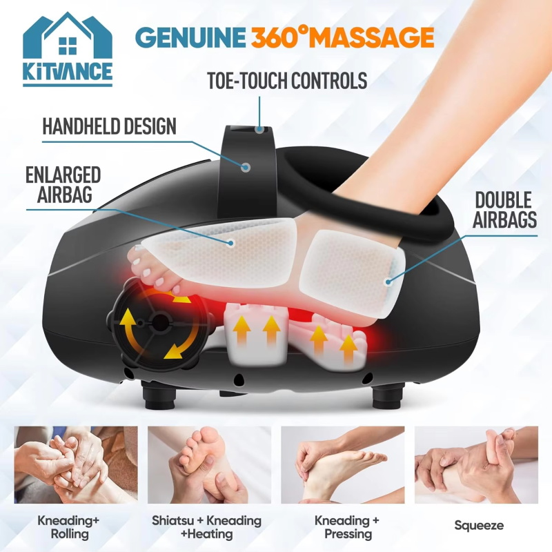 Electric foot massager